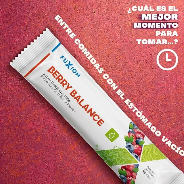 Cuándo tomar Berry Balance